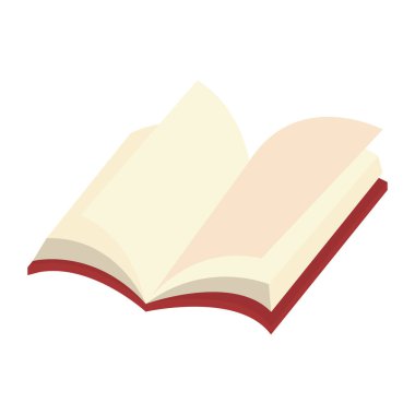 beyaz üzerine açık kitap tasarımı