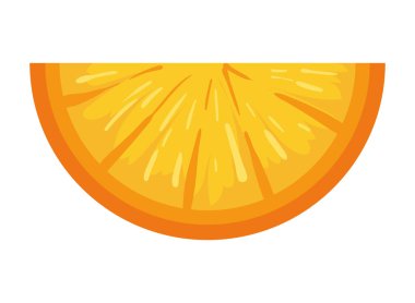 limon dilimi tasarımı beyaz üzerine