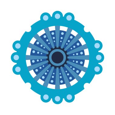 Beyaz yerine mavi vites çizimi