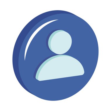 beyaz arkaplanda avatar profil simgesi