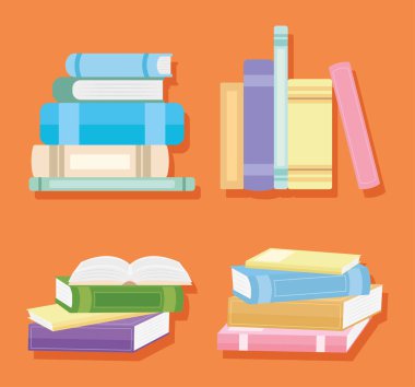 kitap dizinleri simge dizaynı tasarımı