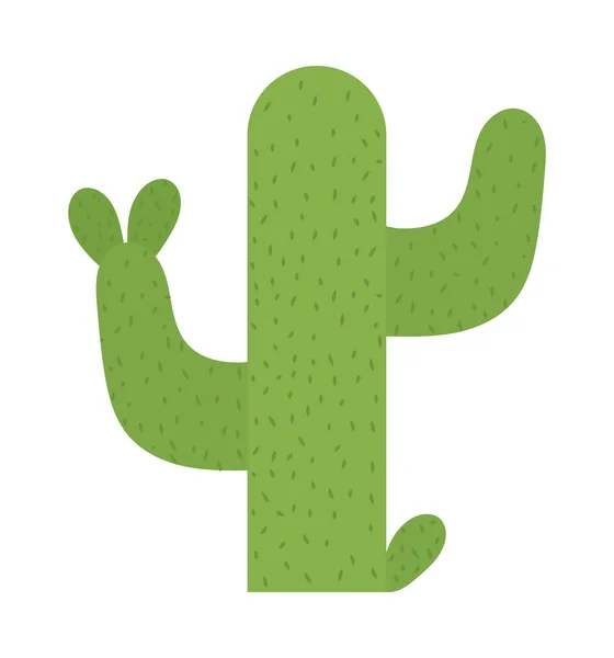 Icône Cactus Vert Sur Fond Blanc — Image vectorielle