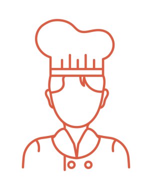 Beyaz arka planda Avatar Şefi