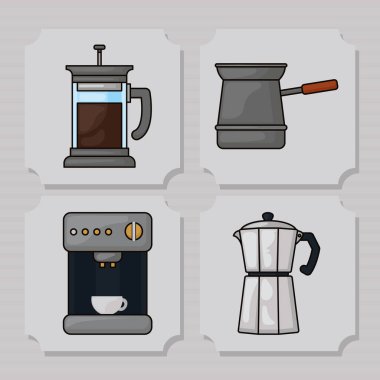 Kahve konseptinin simgesi