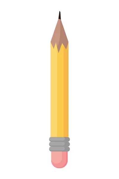 Beyaz Üzerine Keskin Kalem Tasarımı — Stok Vektör
