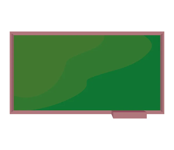 Πράσινο Chalkboard Σχεδιασμό Πάνω Από Λευκό — Διανυσματικό Αρχείο