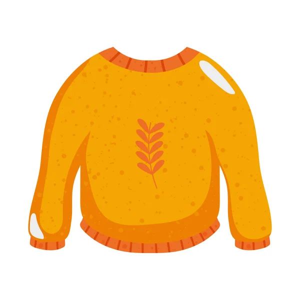 Autumn Sweater Design White — Stockvektor