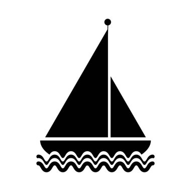 siyah gemi dizaynı beyaz üzerine