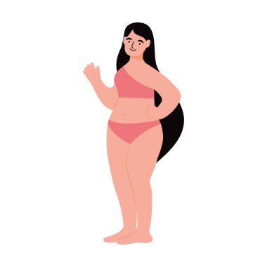 happy lady design on underwear