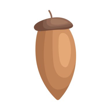 Beyaz arkaplanda bir mısır simgesi