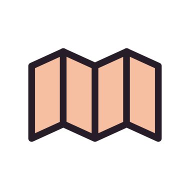 düz harita illüstrasyonuName