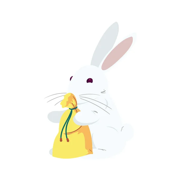 Bunny Bento White — Wektor stockowy