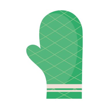 cooking glove icon on white background