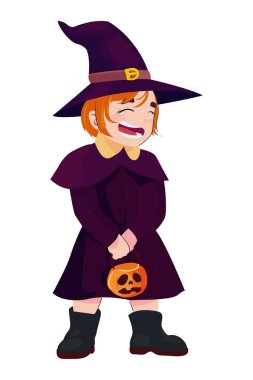 Dracula kostümlü çocuk beyazın üstünde