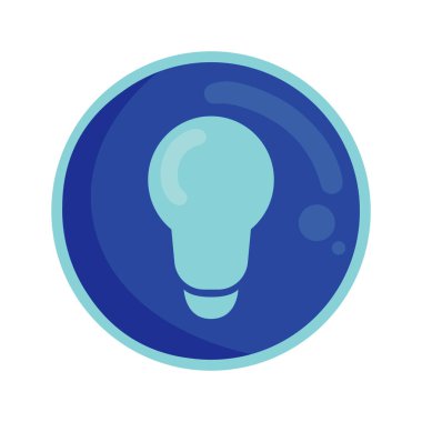 beyaz üzerine mavi başlatma düğmesi