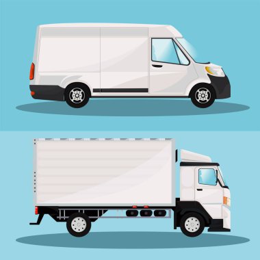 İki model araba seti.