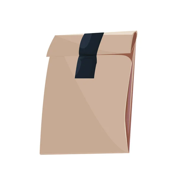 Eco Bag Design Über Weiß — Stockvektor