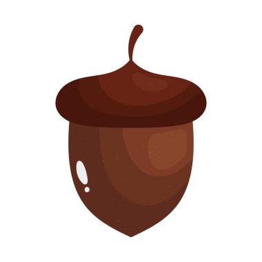 Beyaz arkaplanda bir mısır simgesi