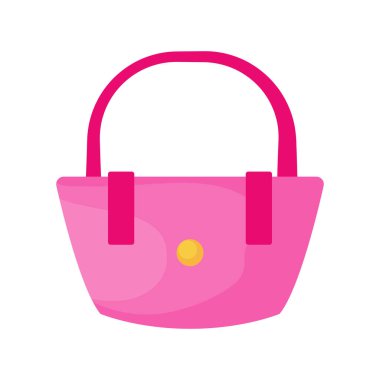 beyaz yerine pembe çanta tasarımı
