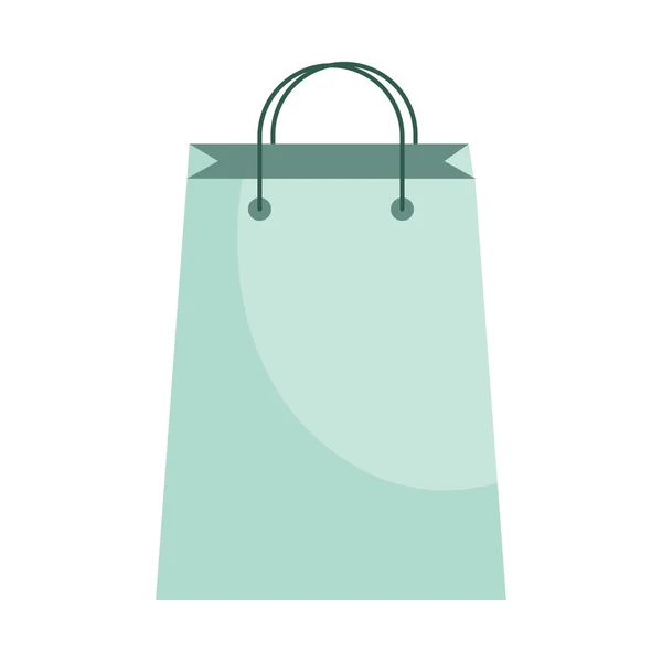 Icono Bolsa Compras Sobre Fondo Blanco — Vector de stock