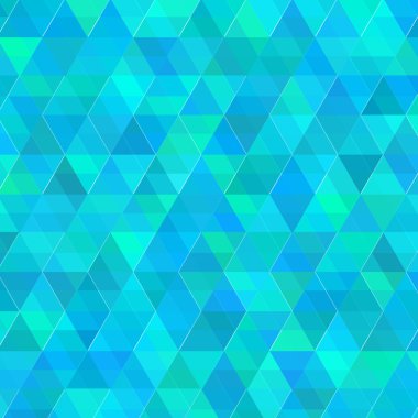 soyut mavi üçgen vektör arka plan