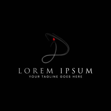 Letter JD or DJ latin font in line art image graphic icon logo design abstract concept vector stock. Can be used as a symbol related to initial or monogram