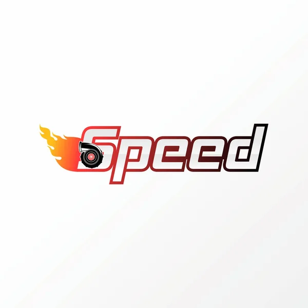 Egyedi Írás Vagy Szó Speed Sport Olasz Betűtípus Forró Turbó — Stock Vector