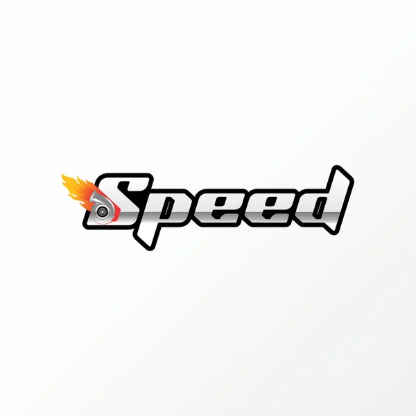 Egyedi Írás Vagy Szó Speed Sport Olasz Betűtípus Turbó Gép — Stock Vector