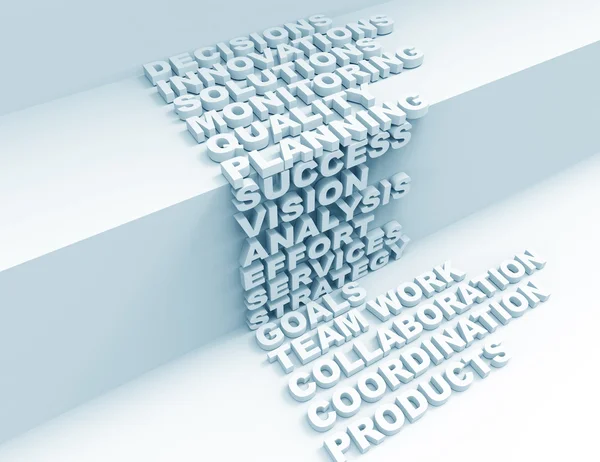 3D bulmaca kavramı planlama