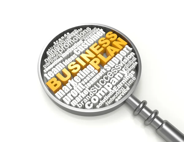 Business plan — Stock Photo, Image