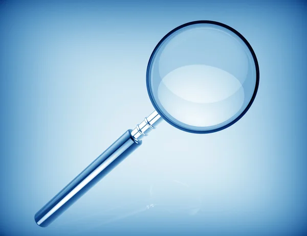 Magnifying glass — Stock Photo, Image