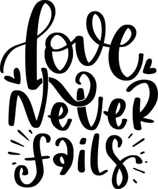 Aşk, Basılabilir Poster, Çanta, Kupa, Tişört Tasarımı, Aşk Alıntıları İçin Asla Başarısız Olmaz