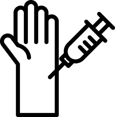 Aşı Simgesi, Aşı, Virüs İşareti ve Sembollerine Karşı Aşı.