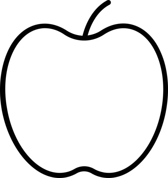 苹果图标 教育图标 学校签名和符号 适用于网络应用及模式设计 — 图库矢量图片