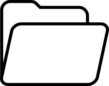 Dizin Simgesi. Maddi İşaret ve Sembol. Web Tasarım Elemanı için Basit Çizim.