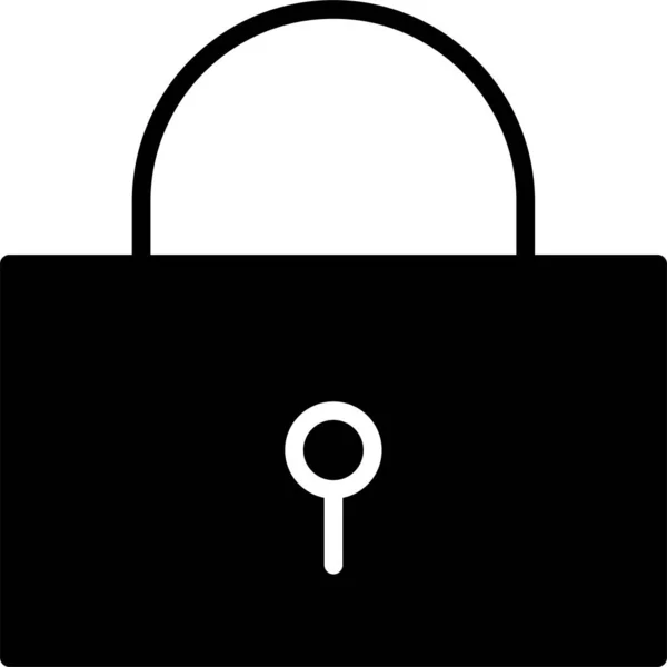 Lock Icon Lock Sign Symbol Mobile Apps Web Design Element — Stock Vector