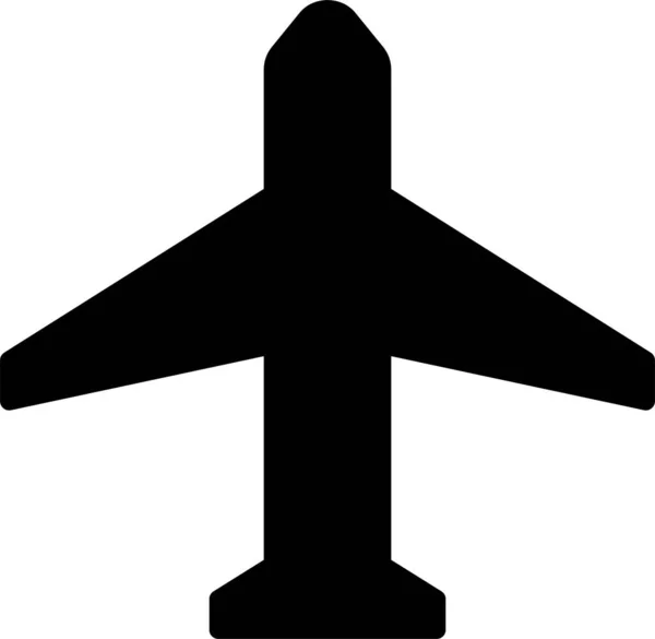 Ícone Avião Sinal Símbolo Modo Avião Para Aplicativos Móveis Elemento — Vetor de Stock