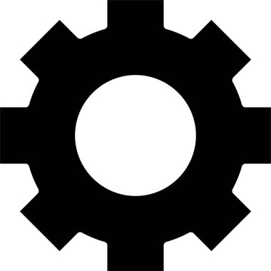 Simge Ayarlanıyor. İş Simgesi Vektör İşareti ve Sembolü Beyaz Arkaplanda İzole Edildi