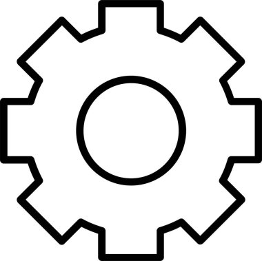 Simge Ayarlanıyor. İş Simgesi Vektör İşareti ve Sembolü Beyaz Arkaplanda İzole Edildi