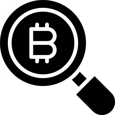 Bitcoin Kontrol Simgesi. Kripto Para İşareti ve Sembol. Ödeme simgesi, Şifreleme vektörü simgesi.
