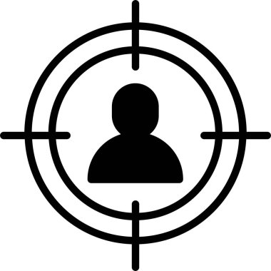 Hedef Simgesi. Siberpunk İşareti ve Sembol. Dış iskelet ve Yüksek Teknoloji.