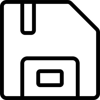 Disk Simgesi, Tasarım Düşünme İşareti ve Sembolü Beyaz Arkaplanda İzole Edildi.