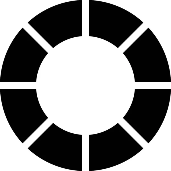 Иконка Цветовой Палитры Знак Дизайнерского Мышления Символ Белом Фоне — стоковый вектор