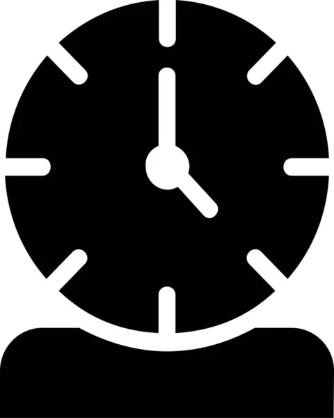 Time Icon Startup Sign Symbool Geïsoleerd Witte Achtergrond — Stockvector