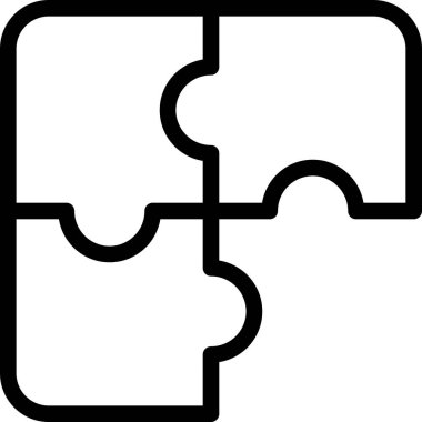 Bulmaca Simgesi, Başlangıç İşareti ve Sembol Beyaz Arkaplanda İzole Edildi.