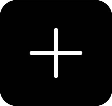 Beyaz Arkaplanda Simge, Kullanıcı Arayüzü İşareti ve Sembol Ekle.