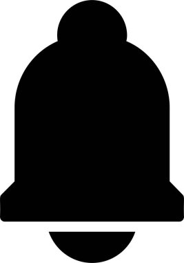 Bildirim Simgesi, Kullanıcı Arayüzü İşareti ve Sembol Beyaz Arkaplanda İzole Edildi.