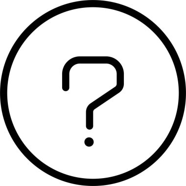 Beyaz Arkaplanda Yardım Simgesi, Kullanıcı Arayüzü İşareti ve Sembolü İzole Edildi.