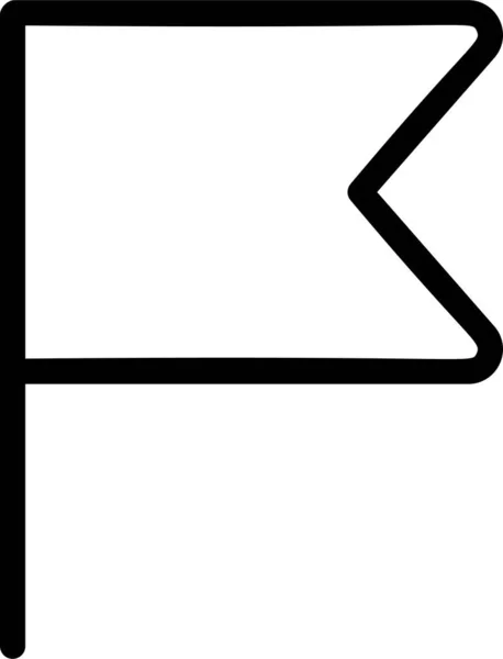 Icona Obiettivo Segno Interfaccia Utente Simbolo Isolato Sfondo Bianco — Vettoriale Stock