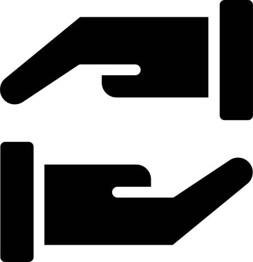 Simgeyi, El Hareketlerini ve Sembolü Beyaz Arkaplanda İzole Et.